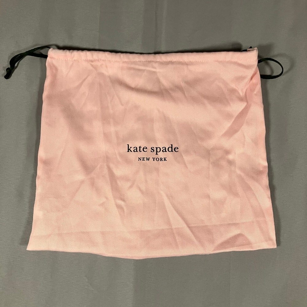 Kate Spade New York Pink Dust Bag Pouch Storage Organizer